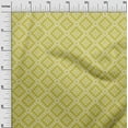thumbnail image 3 of oneOone Rayon Lime Green Fabric Asian Block Sewing Material Print Fabric By The Yard 56 Inch Wide, 3 of 4