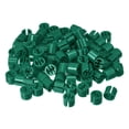 thumbnail image 1 of Marcadores de ropa Uxcell de 150 piezas, etiquetas en blanco, adecuadas para varillas de 3.5 mm, etiqueta de color para perchas de ropa, verde oscuro, 1 of 6