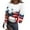 White, variant on MGCWSH Women's Independence Day Casual T-Shirts Star Striped Long Sleeve Soft Tank Tops Crewneck Casual Outfit 2025 Navy S