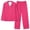 H275 Hot Pink, variant on SJLDQY Pajamas for Women Set Button Down Long Sleeve Shirts and Pants Loungewear Solid Color Sleepwear 2 Piece Pj Sets