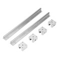 thumbnail image 2 of Linear Motion Rail Sliding Block Set6Pcs Linear Motion Guide Guide Rail Slide Block Set Guide Rail Slider Block Set Highly Recommended, 2 of 5