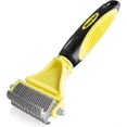 thumbnail image 1 of Morpilot Dog Brush Cat Brush, Professional Dog Detangling Comb And Long Hair Dog Brush, Grooming Rake For Dogs And Cats Effectively Reduces Hair Loss, 1 of 5