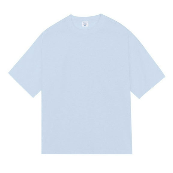 ibiyuan Mens Shirt Mens T Shirts Crewneck Short Sleeve Shirts Casual Plain Basic Tee Summer Tops