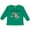 Kelly Green, variant on Inktastic I Love Soccer-Dinosaur in Orange Boys or Girls Long Sleeve Toddler T-Shirt