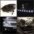 thumbnail image 2 of For 00-06 Mercedes-Benz S500 W220 without Stock HID Sonar DRL LED Projector Headlights YD-PRO-MBW220-DRL-C, 2 of 2