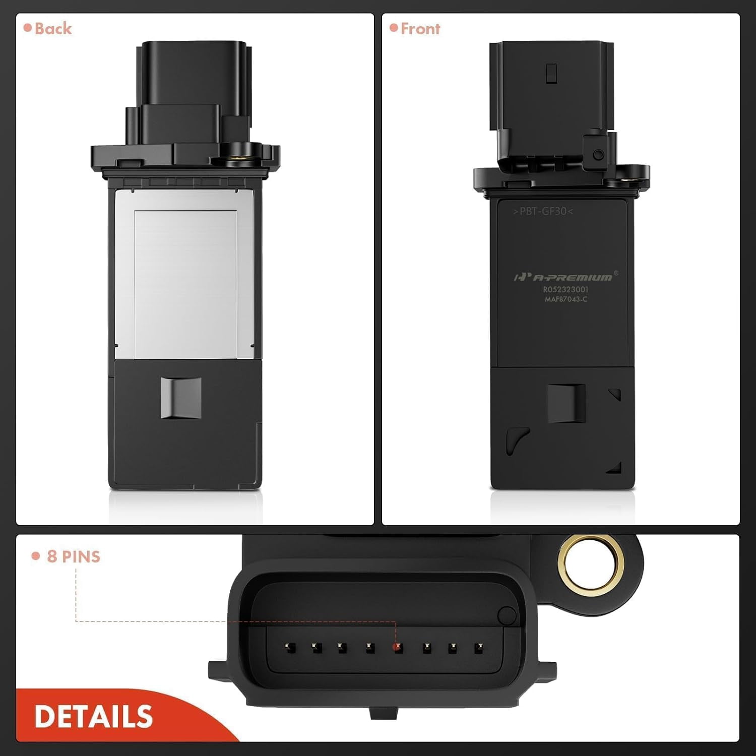 A-Premium Mass Air Flow Sensor Automotive Specialty Parts
