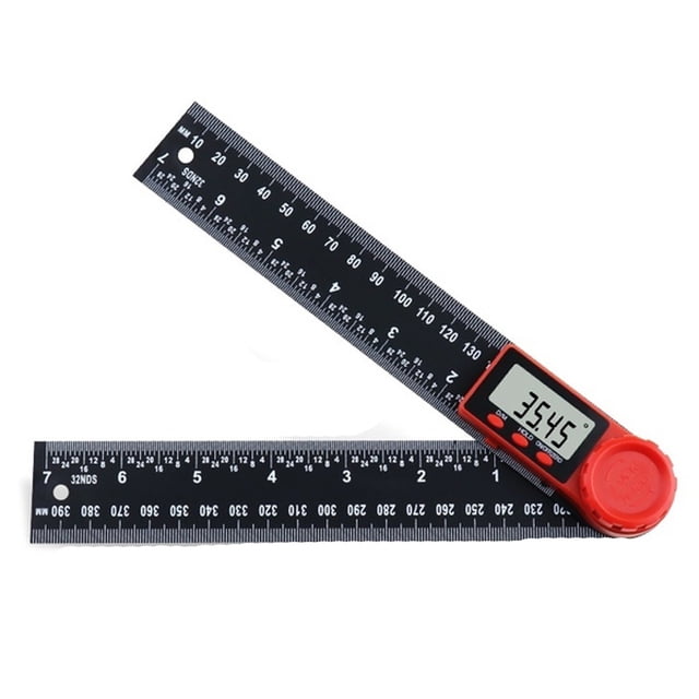 Leutsin 2-in-1 Digital Angle Meter Inclinometer Digital Angle Ruler Measuring Tool