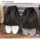 thumbnail image 5 of Sac Chaussures De Voyage 20 piezas Housse Chaussures Impermable Chaussures Anti-poussire Sac Avec Fentre Transparante Sac De Rangement, 5 of 5