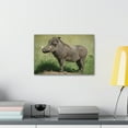 thumbnail image 4 of Majestic Warthog Art Majestic Warthog Print Animal Wall Art Wildlife Canvas Prints Wall Art Ready to Hang Unframed, 4 of 18