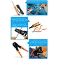 thumbnail image 6 of Network Installations or Repairs Tool Kit,with Screwdrivers Metal Pliers Tweezers Digital Multimeter DIY Home Household Toolkits  Wire cutter for Daily Repair and Maintenance （17 in 1）, 6 of 9