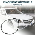 thumbnail image 3 of ABS Wheel Speed Sensor for Mercedes-Benz ML350 Durable No.A1635422118 Rear Right ABS Speed Sensor 2 Pcs, 3 of 6
