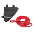 thumbnail image 1 of Cuerda de remolque elástica para bicicleta para niños, correa de elástica para ciclismo de MTB para ir más lejos con su hijo, compatible con rojo Soledad cuerda de remolque de bicicleta, 1 of 10