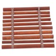 thumbnail image 1 of DEEPCRAFF Musical Instrument Bamboo Raft Pan Flute For Beginners Brown 1Pcs Miniature Landscape Decoration, 1 of 6
