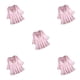 thumbnail image 3 of Blusa vintage Qarigey para mujer cuello en V rosa S, 3 of 6
