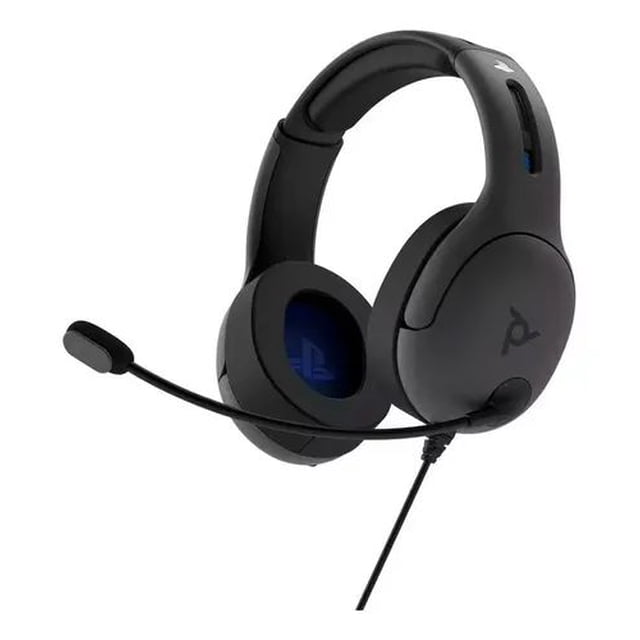 Diadema Gamer PDP PS4 Micrófono LVL50 Gris Estereo A-05683