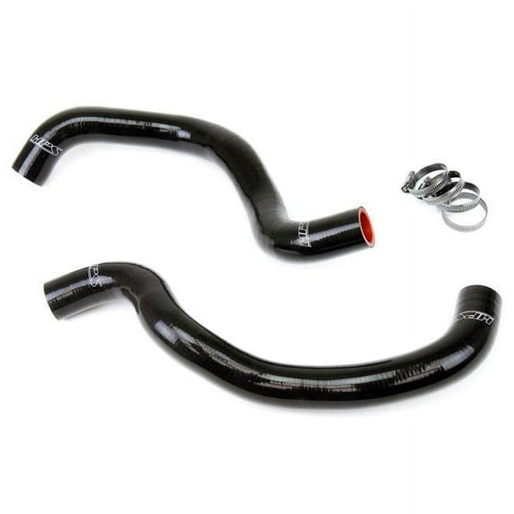 HPS Performance  Reinforced Silicone Radiator Coolant Hose Kit for 2004-2008 Acura TSX 2.4L, Black