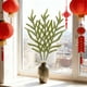 thumbnail image 4 of Decoraciones de Pascua, adornos de Pascua, regalos de Pascua, ramas artificiales verdes de Pascua, agujas de pino de primavera y ramas de frutos rojos, decoración del hogar, plantas de plástico., 4 of 6