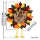 thumbnail image 3 of Ganfancp Acción de Gracias Flor Pavo Puerta Del Patio Colgante Halloween Bar Fiesta Pared Decoraciones Adornos Rebajas Hoy Liquidación 1X Colgadores de Pavo, 3 of 7