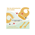 thumbnail image 3 of Juego De Alimentación De Silicona Antideslizante Para Bebés amarillo, 3 of 5