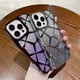 thumbnail image 5 of Luxury Colorful Plating Border Gradient Glitter Silicone Soft Case For iPhone 14 Pro Max 15 13 12 11 Clear Shockproof Back Cover, 5 of 5