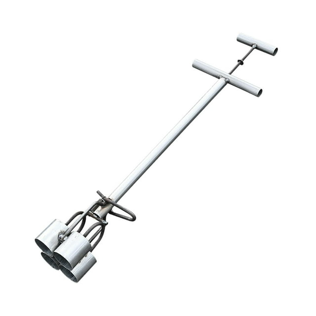 Máquina para hacer bloques de tierra, herramientas de jardinería, sembradora manual multifuncional, nutriente 4 terrones