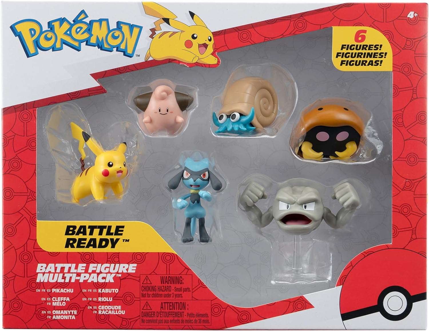Pokémon Battle Figure Pack Features 2-Inch Battle Figures of
