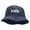 Navy, variant on Dune Buggy Embroidered Pigment Dyed Bucket Hat - Black OSFM