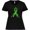 AB-Black, variant on Inktastic Mental Health Awareness Ribbon with Green Hearts Women's Plus Size T-Shirt