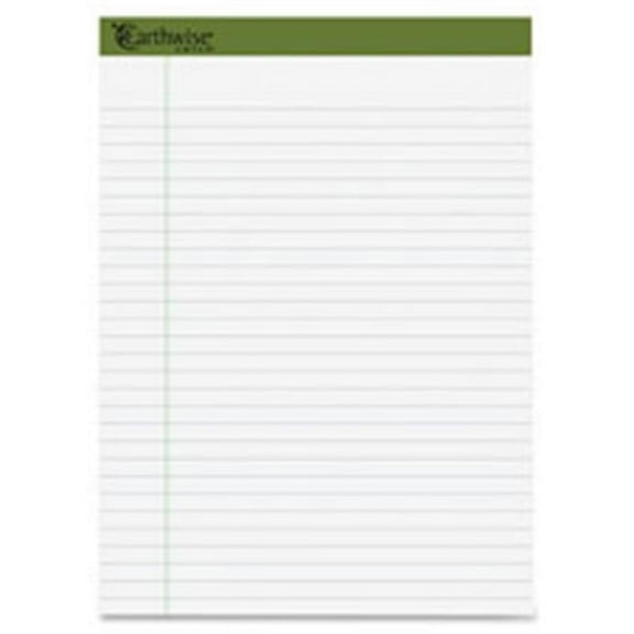 Legal Pad - White - 5 in. x 8 in. - 20 Lb - 40 Sheets - 6-PK