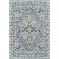 Momeni Traditional Rectangle Area Rug, Blue, 9'9" X 12'6"