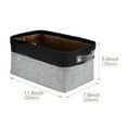 thumbnail image 4 of DECOMOMO 6-Packs Foldable Sturdy Storage Bin W/Handles| Great For Organizing Shelf Nursery Home Closet & Office, 4 of 6