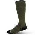 thumbnail image 4 of USA Made - Over the Calf Socks - All Season Lightweight - Merino Wool Hunting Socks - Mountain Heritage - Black - Small, 4 of 11
