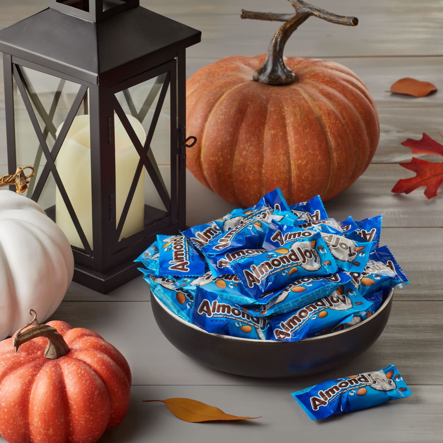 (2 pack) Almond Joy Coconut and Almond Chocolate Snack Size, Halloween Candy Jumbo Bag, 20.1 oz