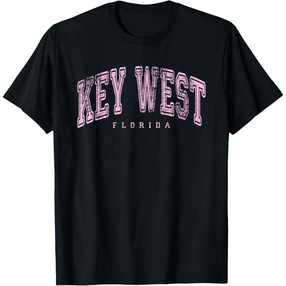 Key West Florida Keys Vintage Retro US City State Travel T-Shirt