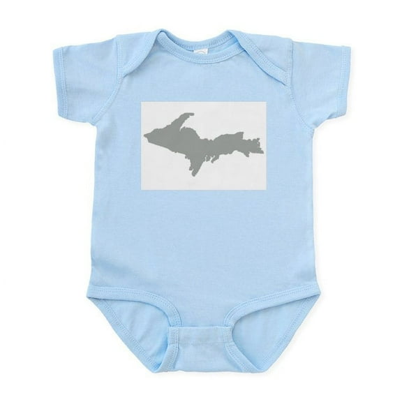 CafePress - Upper Peninsula Infant Bodysuit - Baby Light Bodysuit, Size Newborn - 24 Months