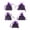 Purple, variant on Tizuqe 5Pcs Real Lavender Organic Dried Flowers Sachets Buds Bag Fragrance Air Fresher