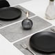 thumbnail image 1 of Lámpara de aceite redonda de vidrio a rayas con base de hierro | Decoración de mesa sin humo para el hogar, la sala o el patio | Centro de mesa minimalista moderno, 1 of 6