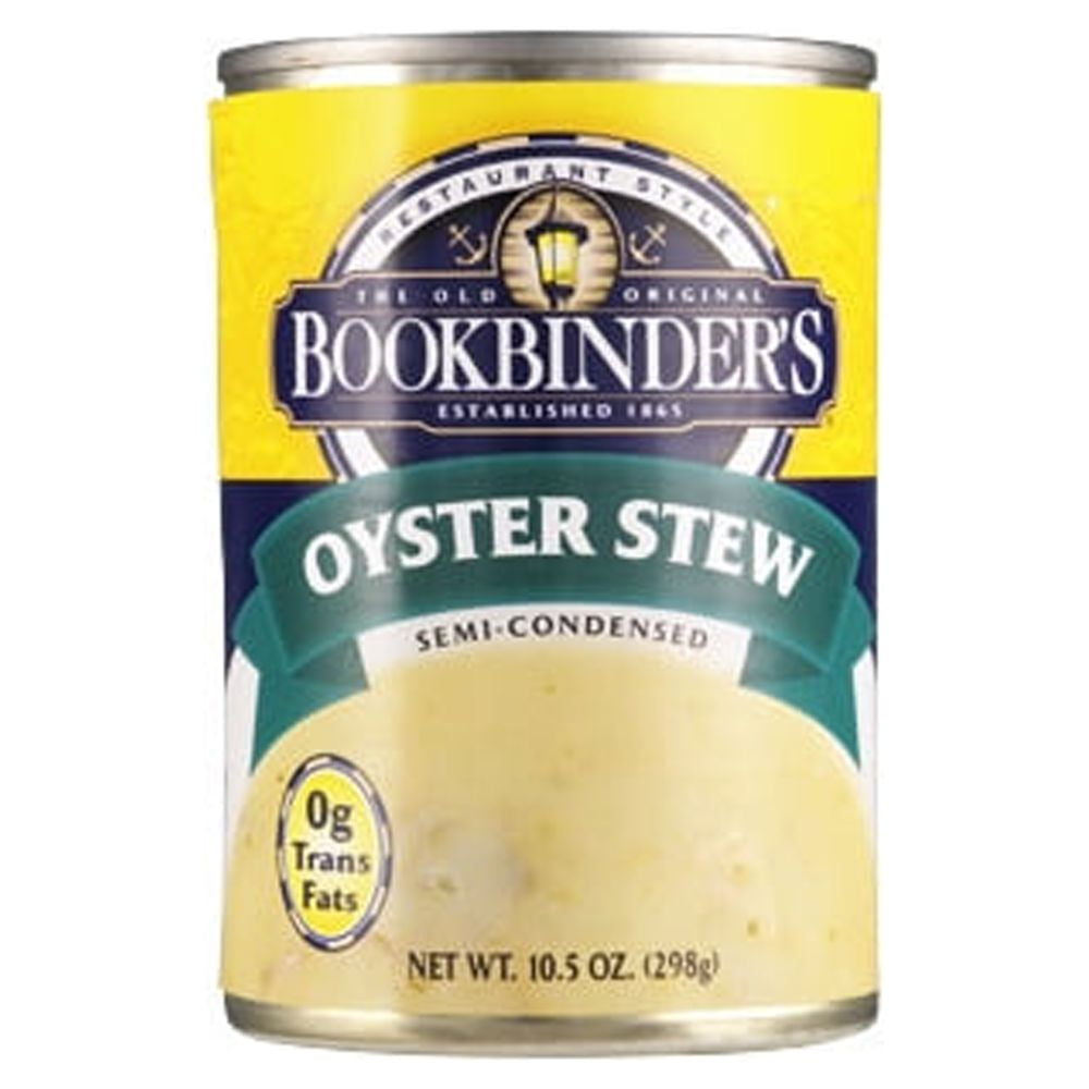 Bookbinder's Oyster Stew Semi-Condensed Soup, Canned & Boxed Soups