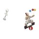 thumbnail image 5 of Escultura De Payaso Bailarín Elegante, Figura Moderna Para Dormitorio, Oficina, Mesa, Centro De Mesa, Armario, Decoración De Comedor, Regalo, 5 of 8