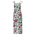 thumbnail image 4 of Idoravan Womens Jumpsuits Casual Long Printed Jumpsuits for Women Women Ladies Printed Summer Sleeveless Backless Loose Long Playsuits Rompers Jumpsuit, 4 of 5