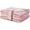 pink, variant on Dowin Waffle Fleece Electric Heated Blanket - Throw Size 50x60, with Auto Shut off for Couch Office Chair Bed Adults, Machine Washable, Beige
