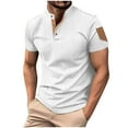 thumbnail image 2 of pstuiky camisetas de hombre, Camiseta informal de manga corta para hombre, color liso, cuello redondo, para correr, hacer ejercicio y fitness camisas casuales para hombre xxxl, 2 of 9