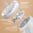 thumbnail image 3 of Woeilo Fabric Shaver, Rechargeable Lint Remover with 6-Blades, Dual Protection, Effectively and Quickly Remove Fuzz for Clothes, Sweater, Curtain, Socks, Couch, Blanket, 3 of 5