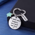 thumbnail image 2 of Auntie Birthday Present from Niece Nephew, Best Aunt Ever Gifts, Funny Aunts were Boogers Keep Up Key Chain, 2 of 12