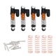 thumbnail image 2 of Amortiguador de presión negativa de resorte ensamblado ajustable de 4 piezas RC para 1:24 Axial SCX2 Eccomum Dorado, 2 of 7