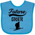 thumbnail image 3 of Inktastic Skiing Future Skier Boys or Girls Baby Bib, 3 of 4