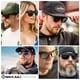 thumbnail image 3 of Gafas de Sol MAXJULI XXL Talla Doble Extra Grande Z87 para Hombre TR90 UV400 8228, 3 of 7