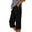 Black, variant on Women's Elegant Side Lace Pocket Casual Pants Sweatpants Business Casual Women Pants plus Size