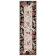 thumbnail image 3 of Safavieh Chelsea Shelton Novelty Wool Runner Rug, Ivory/Black, 2'6" x 6', 3 of 12