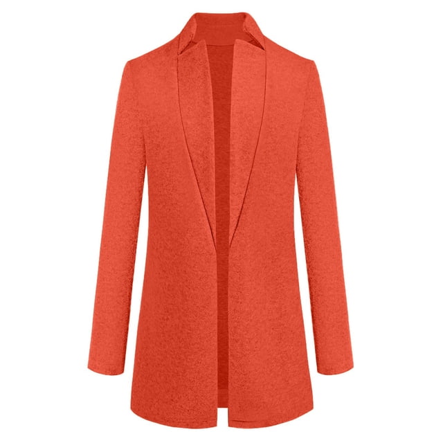 Women Wool Trench Long Overcoat Winter Fashion Outwear Soft Warm Button Jacket For Ladies
